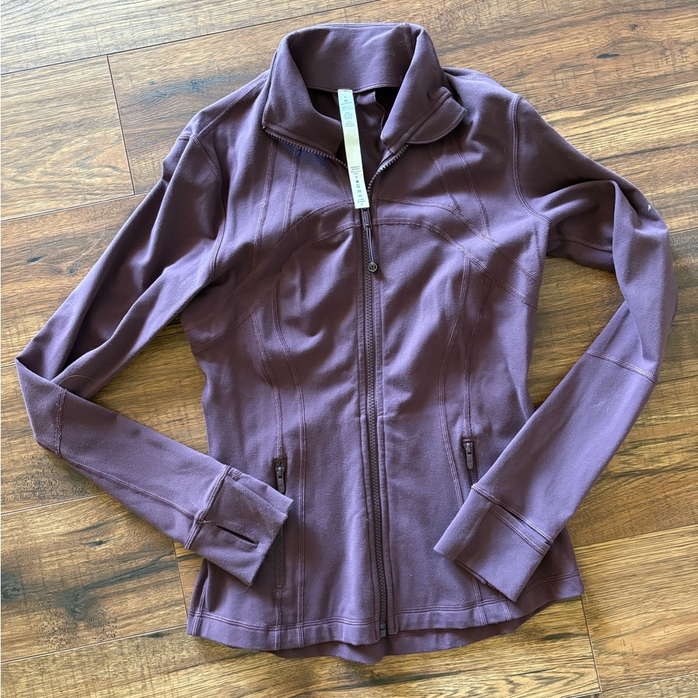 Lululemon Athletica Purple Utility Jacket with High Collar